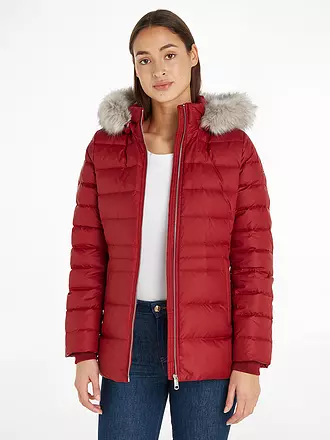 TOMMY HILFIGER | Daunensteppjacke | schwarz