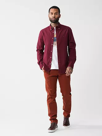 TOMMY HILFIGER | Hemd Regular Fit | rot