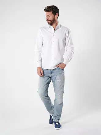 TOMMY HILFIGER | Hemd Slim Fit | weiss