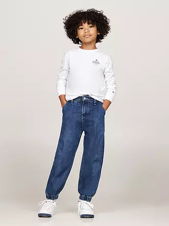 TOMMY HILFIGER | Jungen Langarmshirt | weiss