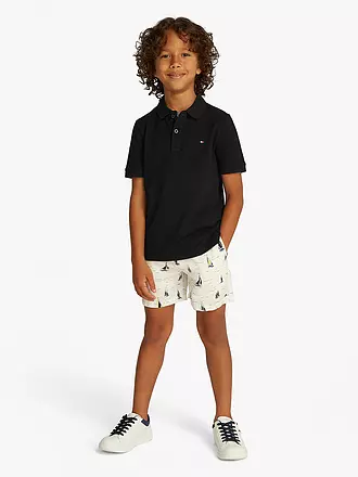 TOMMY HILFIGER | Jungen Poloshirt | schwarz