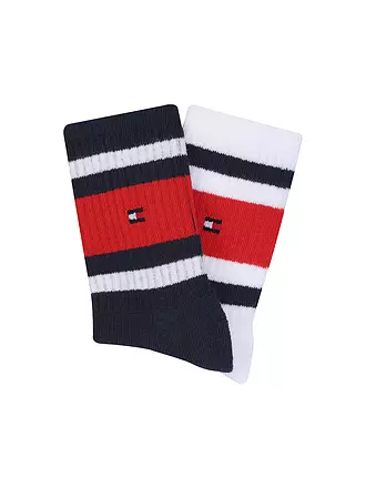 TOMMY HILFIGER | Jungen Socken 2er Pkg. Navy | weiss