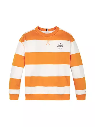 TOMMY HILFIGER | Jungen Sweater | orange