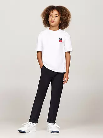 TOMMY HILFIGER | Jungen T-Shirt | weiss