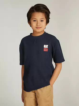 TOMMY HILFIGER | Jungen T-Shirt | dunkelblau