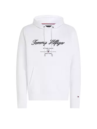 TOMMY HILFIGER | Kapuzensweater - Hoodie | weiss