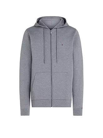 TOMMY HILFIGER | Kapuzensweatjacek ESSENTIAL | grau