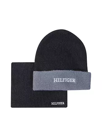 TOMMY HILFIGER | Kinder Geschenkset Mütze und Snood | 