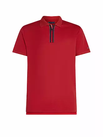 TOMMY HILFIGER | Poloshirt Regular Fit LIQUID COTTON | dunkelblau