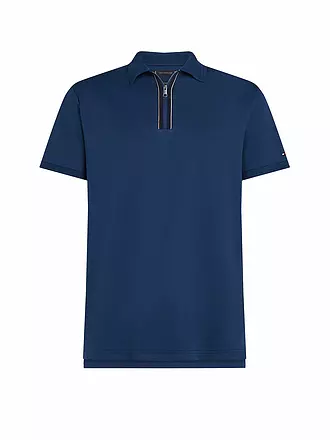 TOMMY HILFIGER | Poloshirt Regular Fit LIQUID COTTON | blau