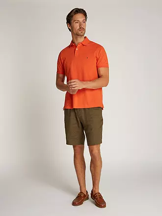 TOMMY HILFIGER | Poloshirt Regular Fit PERFORMANCE | orange