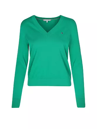 TOMMY HILFIGER | Pullover | grün