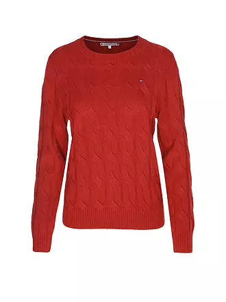 TOMMY HILFIGER | Pullover | rot