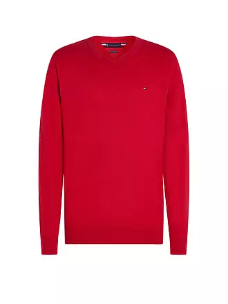 TOMMY HILFIGER | Pullover | rot