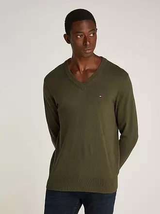 TOMMY HILFIGER | Pullover | olive