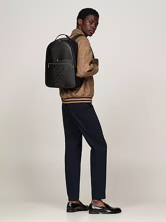 TOMMY HILFIGER | Rucksack TH CENTRAL | schwarz