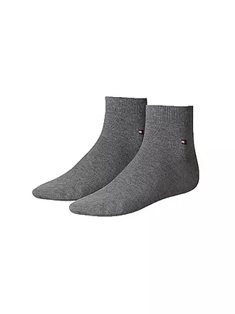 TOMMY HILFIGER | Sneaker Socken 2er Pkg Sand | grau