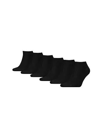 TOMMY HILFIGER | Sneaker Socken 6er Pkg. Black | schwarz