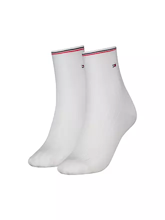 TOMMY HILFIGER | Socken 2-er Pkg navy | weiss