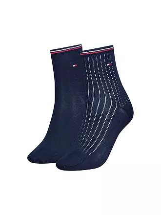 TOMMY HILFIGER | Socken 2-er Pkg white | dunkelblau