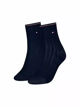 TOMMY HILFIGER | Socken 2er Pkg. black | dunkelblau