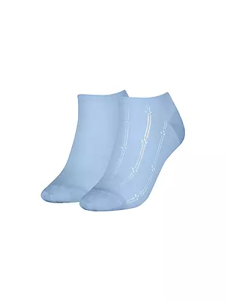 TOMMY HILFIGER | Socken 2er Pkg. light blue | weiss