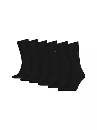 TOMMY HILFIGER | Socken 6-er Pkg. dark navy | schwarz