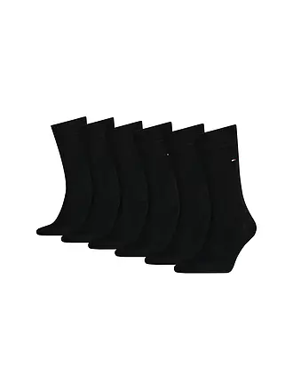 TOMMY HILFIGER | Socken 6er Pkg. Black  | 