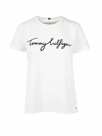 TOMMY HILFIGER | T-Shirt  Regular Fit | weiss