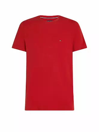 TOMMY HILFIGER | T-Shirt Slim Fit | grün