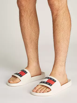 TOMMY JEANS | Badeschuhe - Slides | weiss