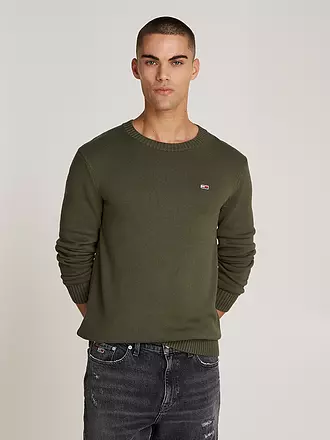 TOMMY JEANS | Pullover | olive