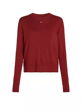 TOMMY JEANS | Pullover | rot