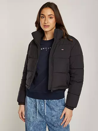 TOMMY JEANS | Steppjacke | schwarz