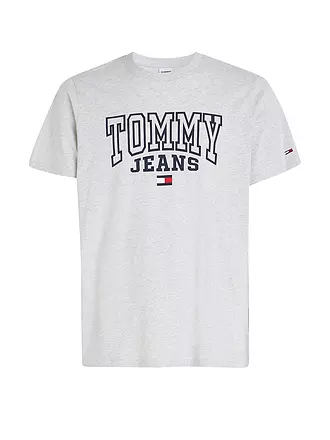 TOMMY JEANS | T-Shirt Regular Fit | hellgrau