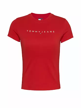 TOMMY JEANS | T-Shirt | rot