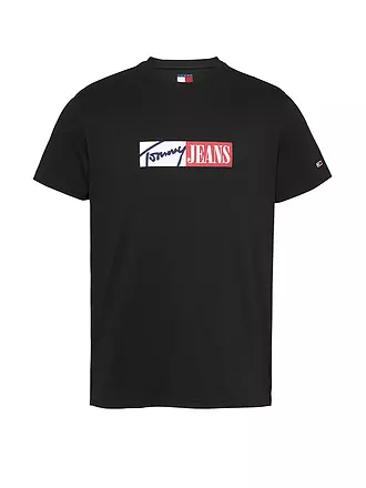 TOMMY JEANS | T-Shirt | schwarz