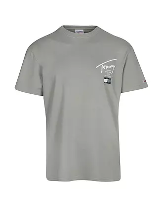 TOMMY JEANS | T-Shirt | grau