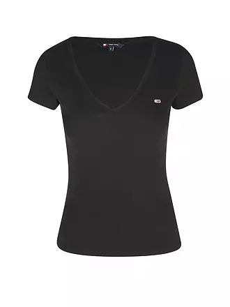 TOMMY JEANS | T-Shirt | schwarz