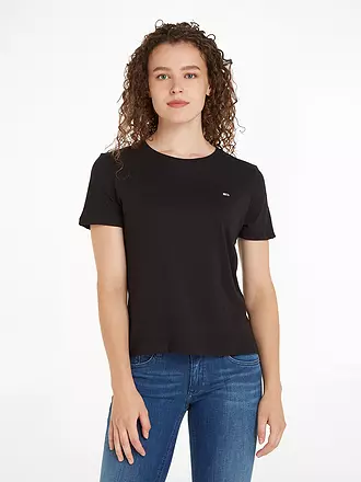 TOMMY JEANS | T-Shirt | schwarz