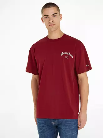 TOMMY JEANS | T-Shirt | rot