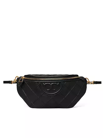 TORY BURCH | Ledertasche - Gürteltasche FLEMING SOFT BELT BAG | schwarz