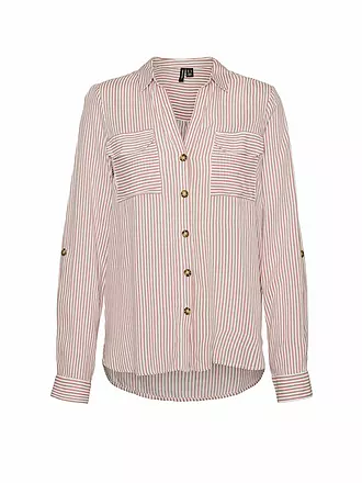 VERO MODA | Bluse langarm VMBUMPY | rosa