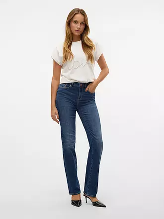 VERO MODA | Jeans Straight Fit VMFLASH | dunkelblau