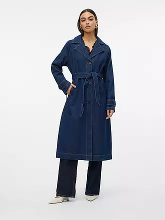 VERO MODA | Trenchcoat VMADISON Denim | dunkelblau