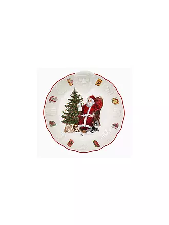 VILLEROY & BOCH | Toy's Fantasy Schale mit Santa Relief, 24x25x4,6cm | bunt