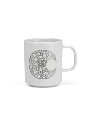 VITRA | Henkelbecher - Tasse Coffee Mug  Love Heart Rot | silber