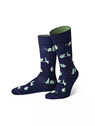 VON JUNGFELD | Socken ENTE mblau | blau