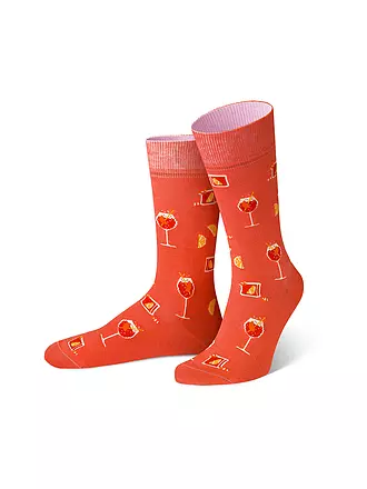 VON JUNGFELD | Socken ENTE mblau | orange