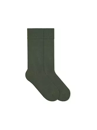 VON JUNGFELD | Socken Feuerland / marine | dunkelgrün